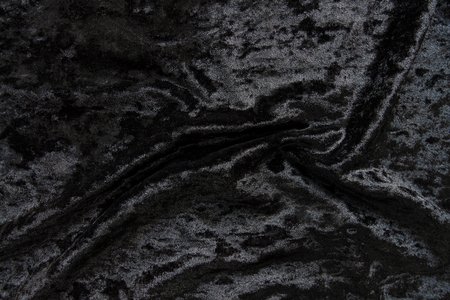 Бархат черный, стрейч, шир. 145 см