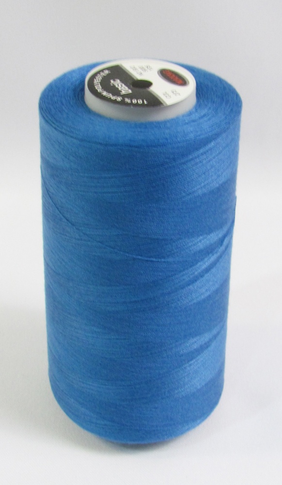 Нитки оверлок 5000 яр. голубые