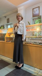 Юбка женская 4-х клинка, трикотажная СД