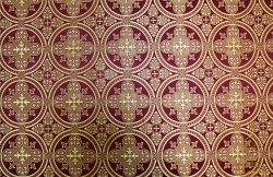 Шелк ВЛАДИМИРСКИЙ, бордовый с золотом, шир. 150 см, Рахманово Шелк ВЛАДИМИРСКИЙ, бордовый с золотом, шир. 150 см, Рахманово