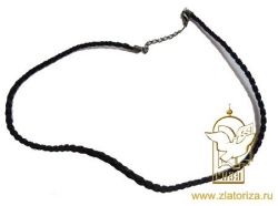 Шнур КОЖА, черный