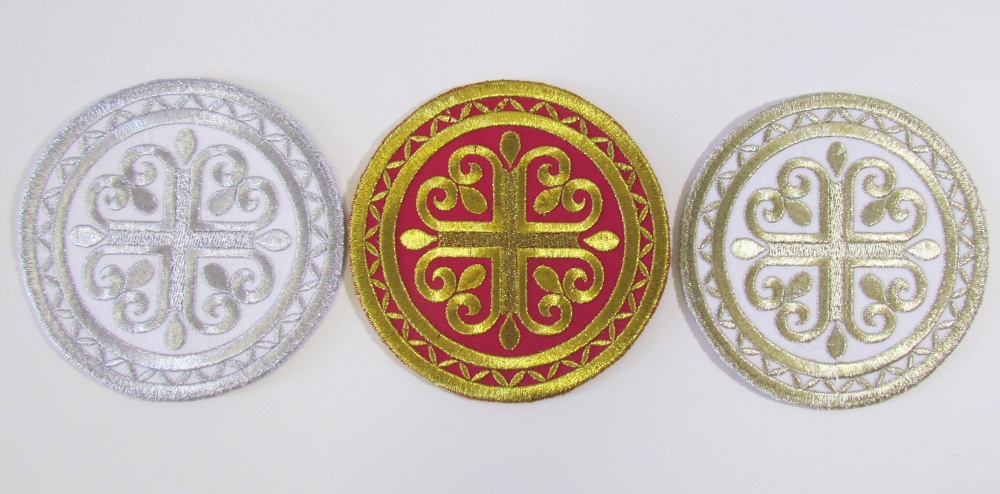 Салфетка под подсвечник, диам. 12, 15, 19 см