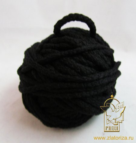 Шнур поручный черный, В035 цвет 310