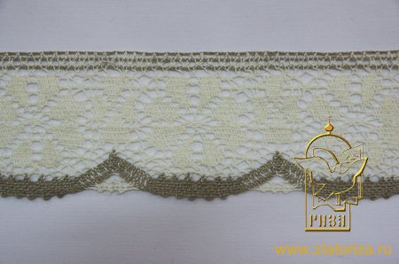 Кружево 167, плетеное, шир. 8 см