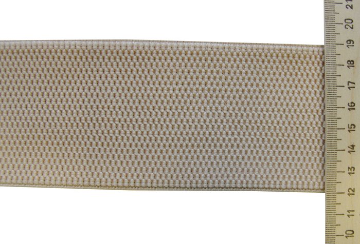 Резинка 70 мм бежевая