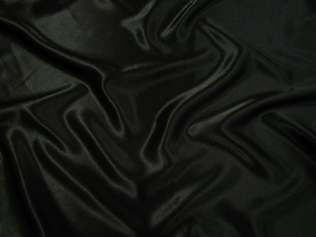 Полиэстр с эластаном, черный, шир. 150 см