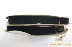 Липучка (лента контактная) черная, шир. 2-2,5 см