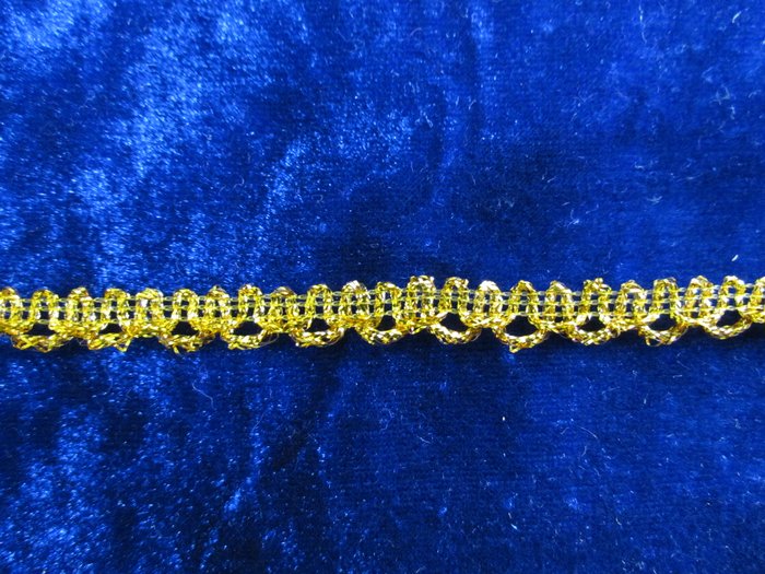 Тесьма золото 12