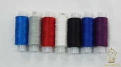 Нитки Мос 35 ЛЛ, 200 м, василек, Моснитки