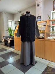 Жилетка мужская, черная, п/ш