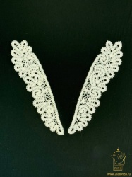 Воротник 5, кружево, из 2-х частей