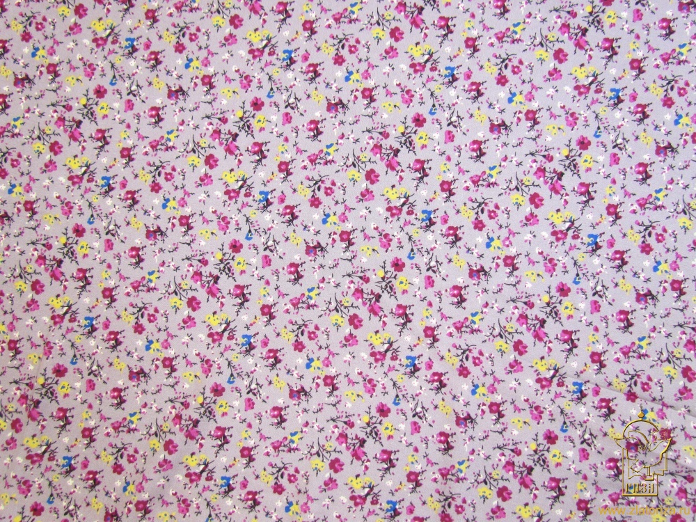 Штапель ЦВЕТОЧКИ 7, шир. 150 см