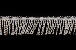 Бахрома серебро светлое 38, арт. М/1001, 20 м