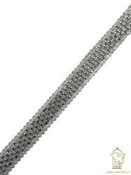Тесьма серебро 37