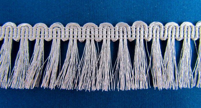 Бахрома серебро 35 арт. 77