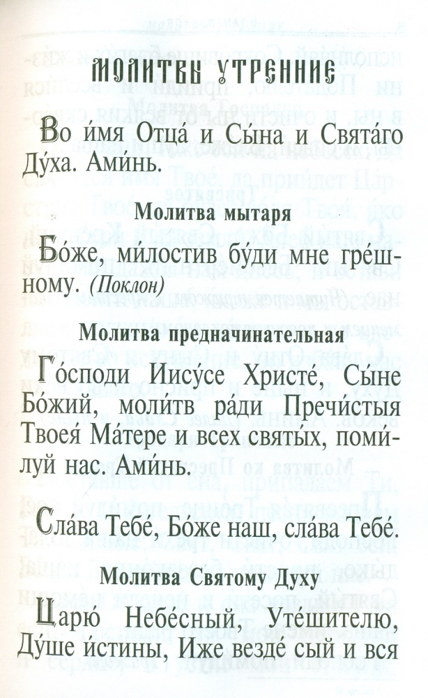 Православный молитвослов крупный шрифт. Совмещенные каноны