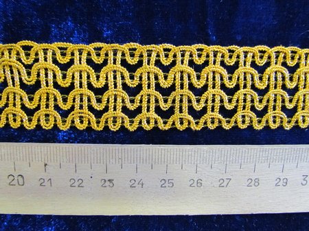Тесьма золото 13