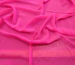 Шелк шифон натуральный, цикламен, шир. 95 см, 100% Шелк шифон натуральный, цикламен, шир. 95 см, 100%