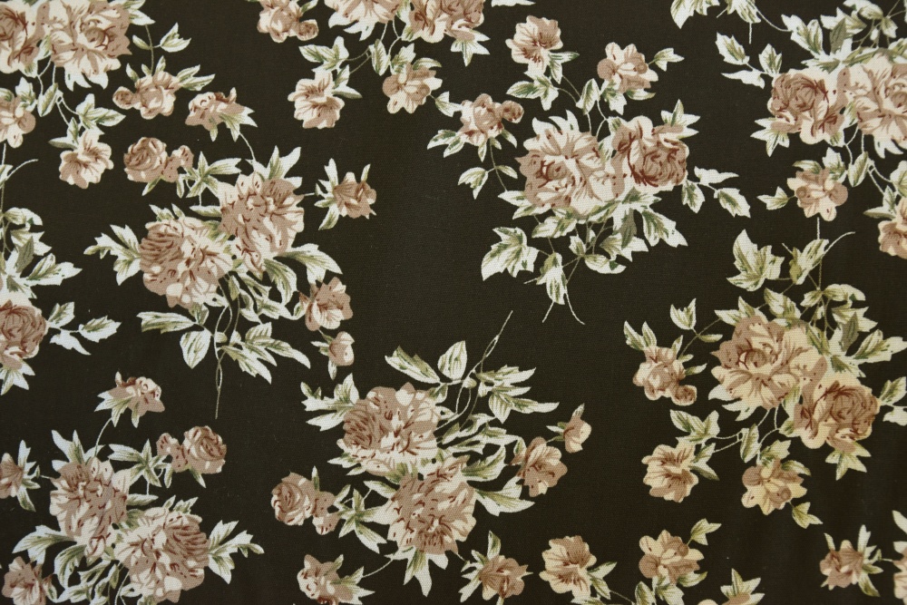 Штапель ЦВЕТОЧКИ 16, шир. 150 см